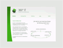 Tablet Screenshot of 360grad-it.de